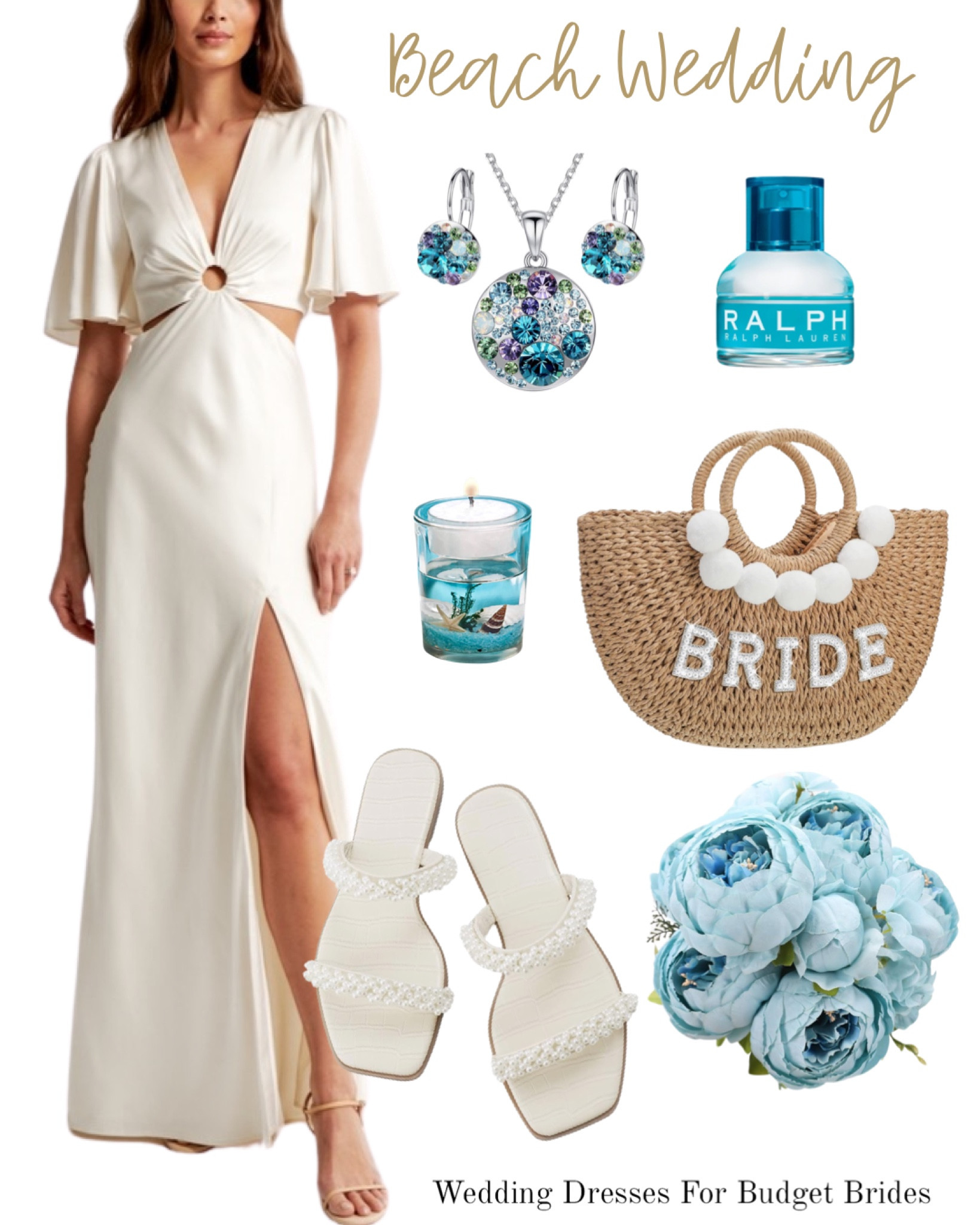 Beach wedding outfit idea for the bride to be. 

#whitedresses #springwedding #summerwedding #destinationwedding #whiteslides

#LTKSeasonal #LTKwedding #LTKstyletip