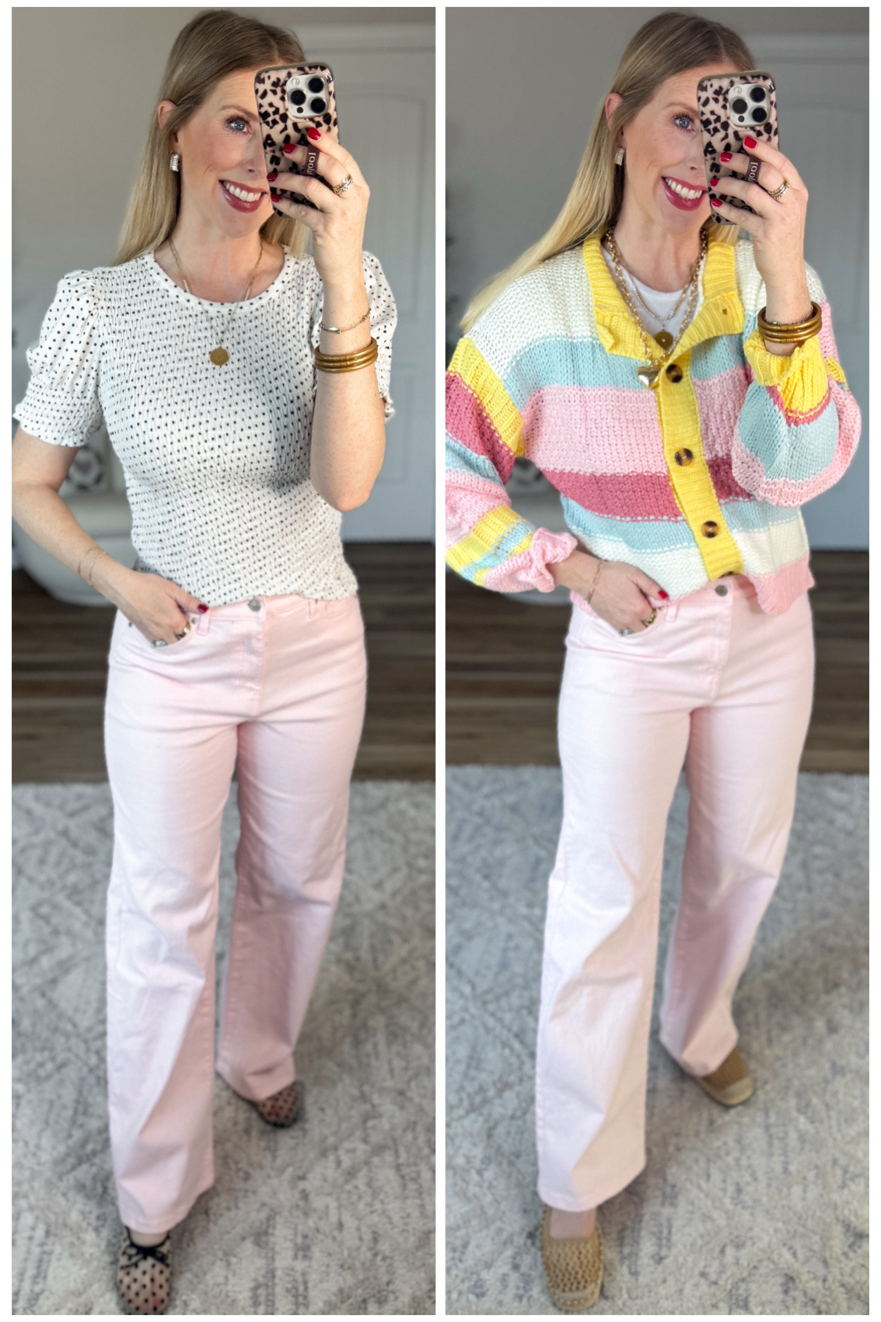 Daily try on, Amazon fashion, Walmart fashion, pink jeans 

#LTKootd