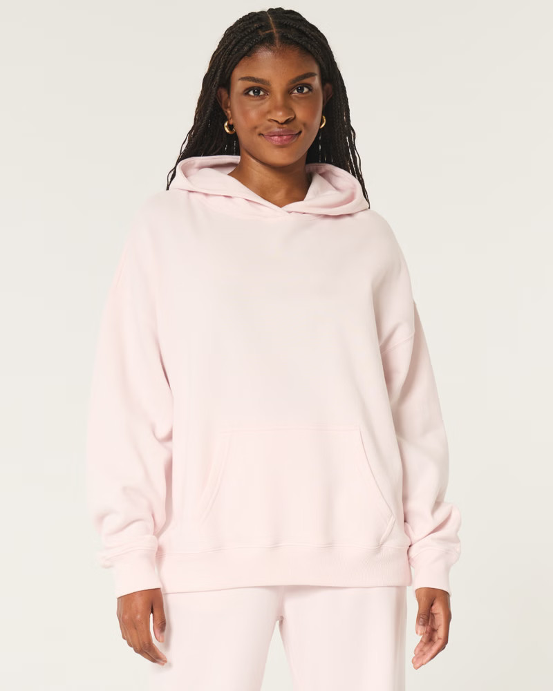 Women's Hollister Feel Good Fleece Oversized Cozy Hoodie | Women's Tops | HollisterCo.com | Hollister (US)