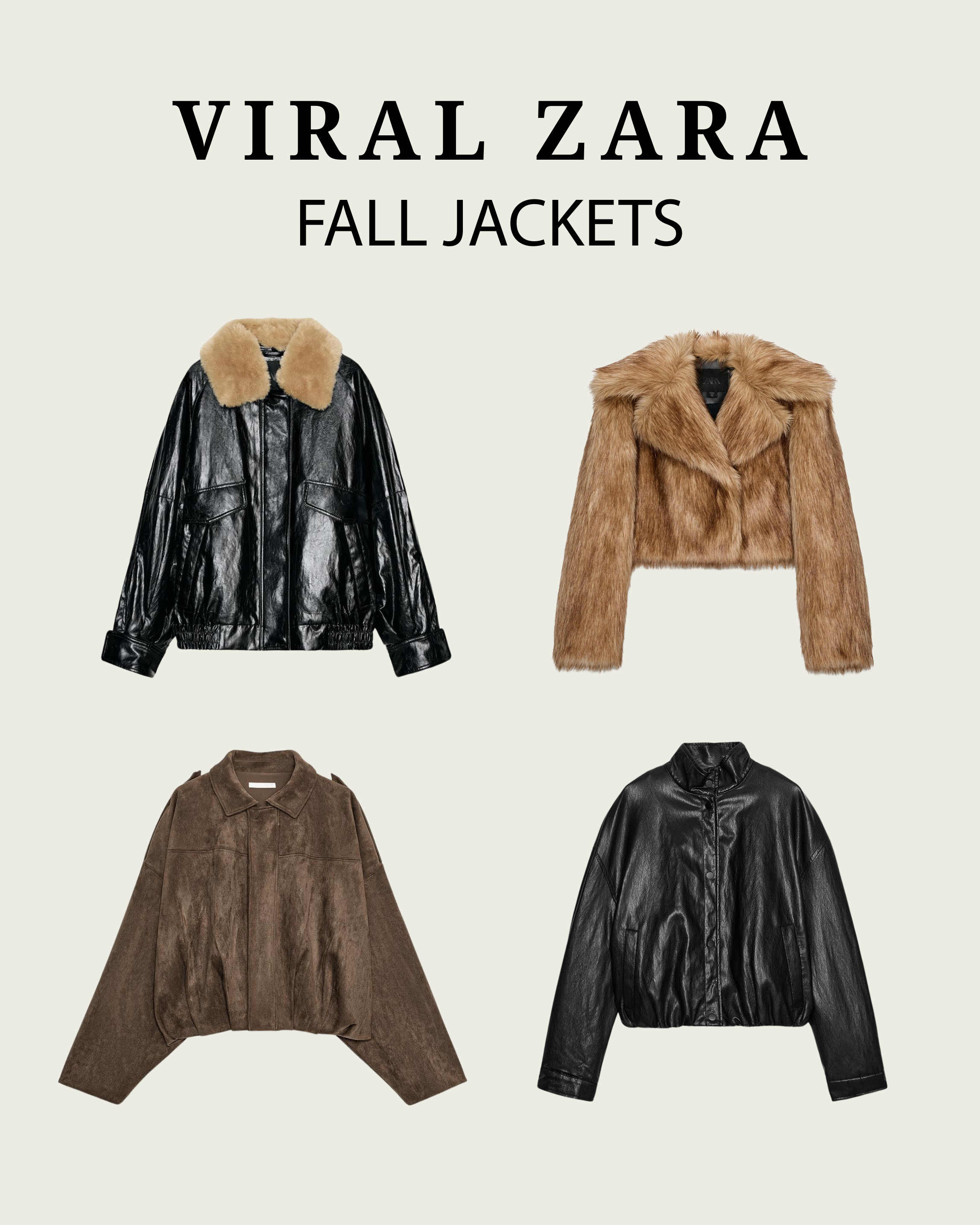 Zara fall jackets are going viral for their luxe look without the splurge. Came back for more and found absolute must haves!

#fashion #jackets #coat #style 

 

#LTKGiftGuide #LTKSeasonal #LTKStyleTip