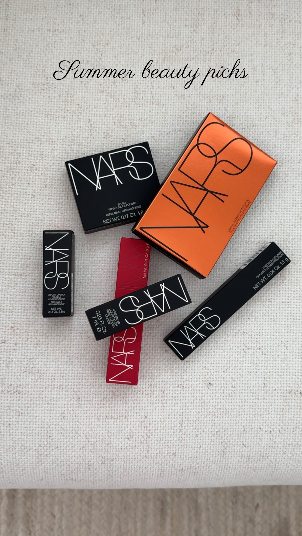 My summer beauty picks from NARS

#LTKBeauty #LTKSeasonal #LTKFindsUnder100