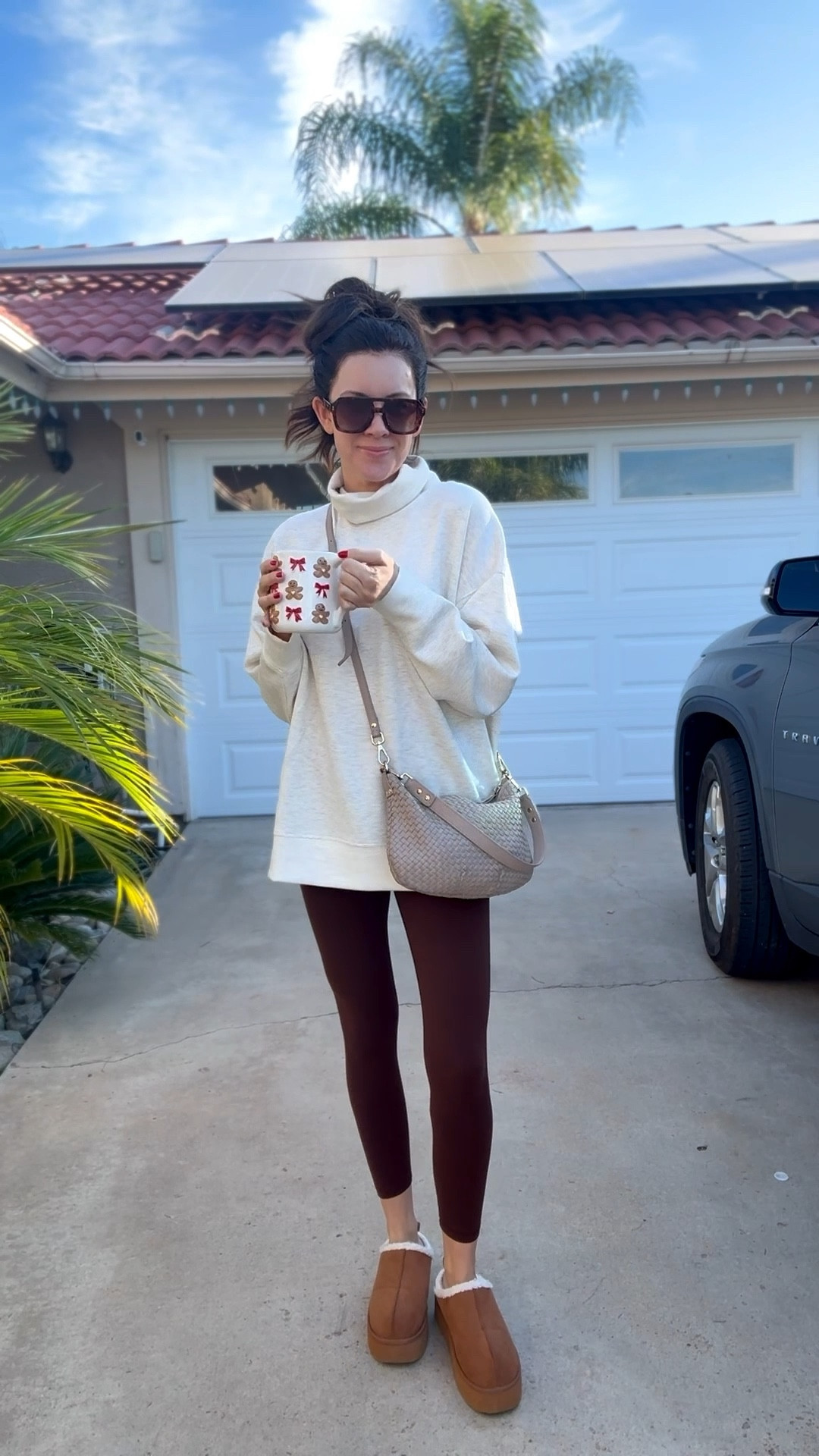 Drop off outfit of the day! 
I’ll never get over how good this target tunic turtleneck is legit feels like it would be so expensive from Lululemon or spanx!!
•small in both tunic + leggings 

#LTKHoliday #LTKdayinmylife #LTKGiftGuide