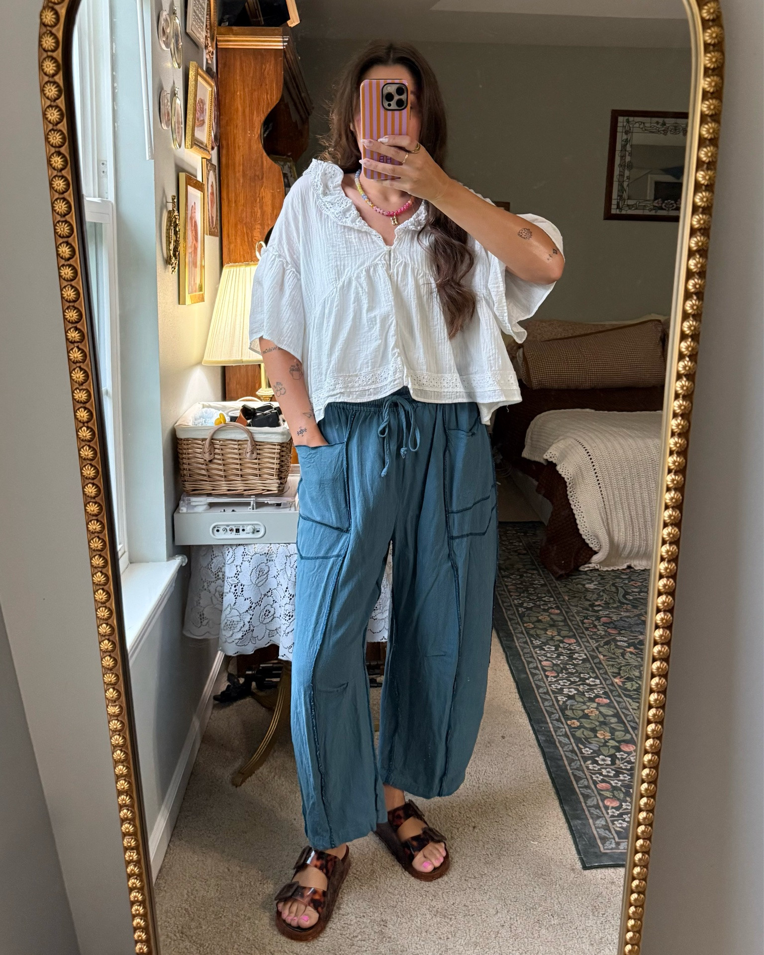 Outfit of the day 🩵🤍

#LTKootd #LTKmomlife #LTKSaleAlert