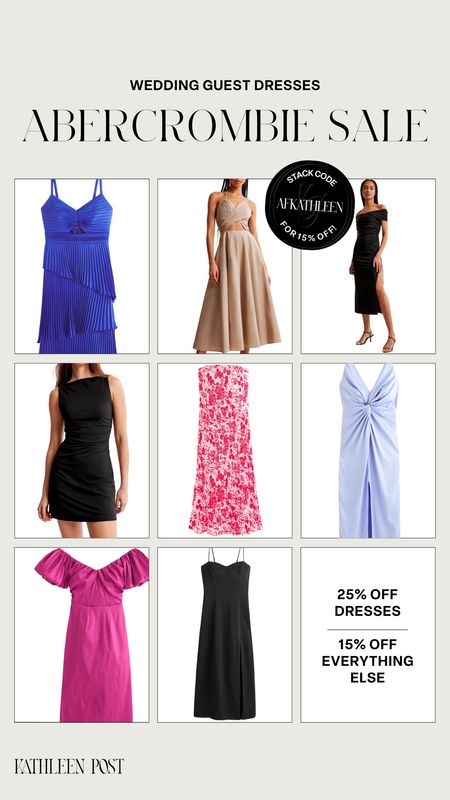Abercrombie Dress Sale: Wedding Guest Dresses

Stack code AFKATHLEEN for an extra 15% off

#kathleenpost #abercrombie

#LTKstyletip #LTKsalealert #LTKSeasonal