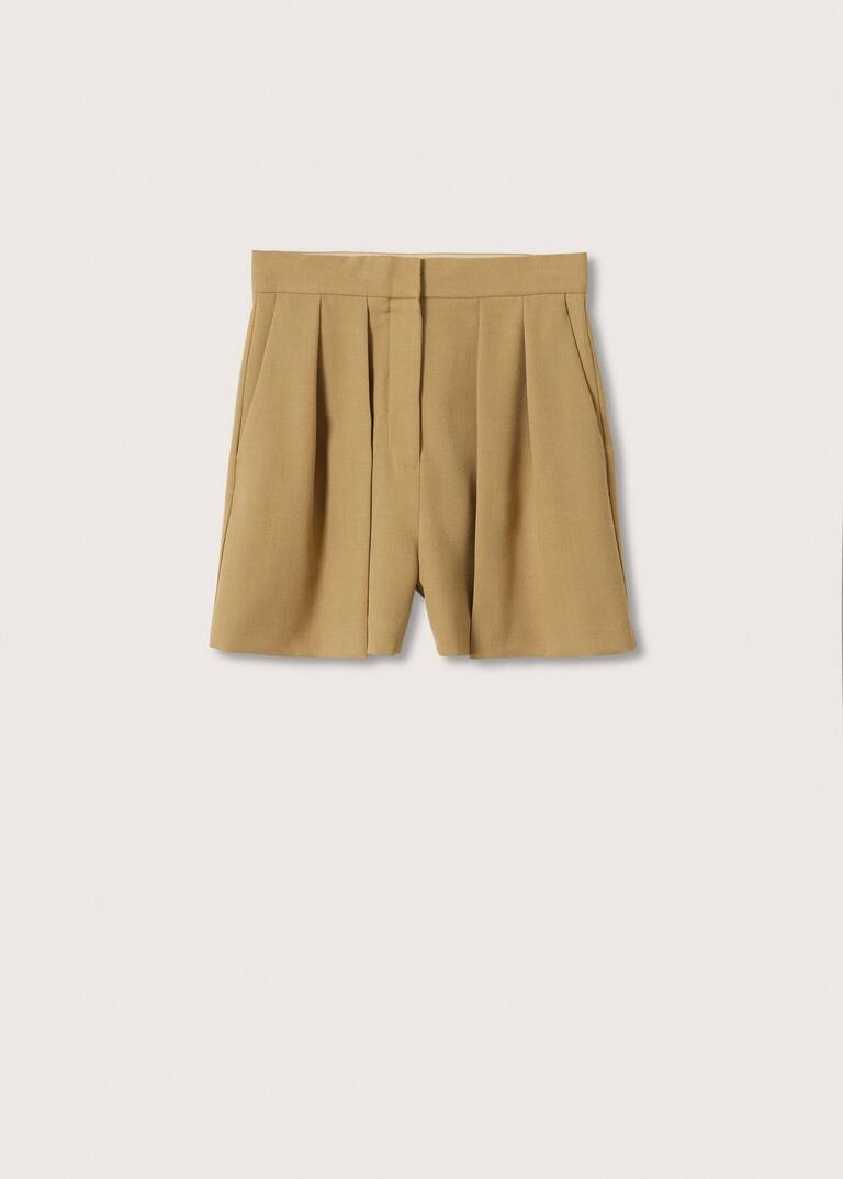 Shorts with darts detail -  Women | Mango USA | MANGO (US)