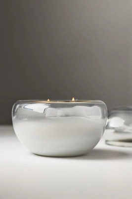 Tilly Woody Golden Amber & Pine Glass Candle | Anthropologie (US)