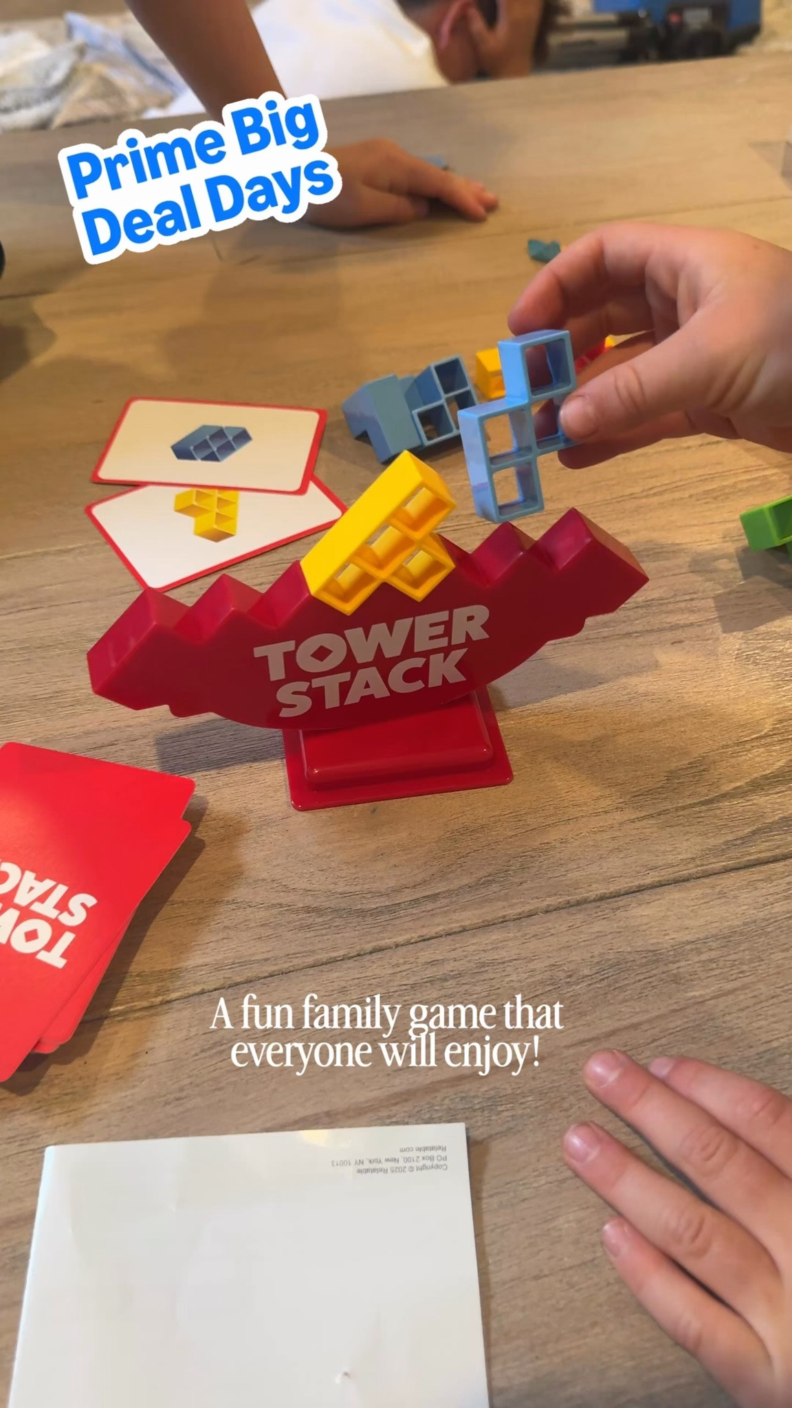 This best selling game is a fun one for the whole family, don't be the one to knock over the tower when you place a piece.

 

 #LTKmomlife #LTKKids