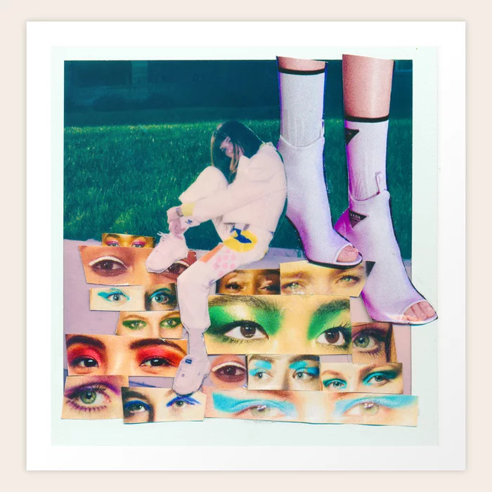 EYES IN SIGHT Art Print by Amanda Adam | Society6