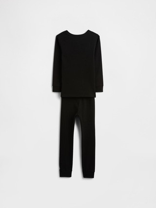 Kids & babyGap 100% Organic Cotton Glow-in-the-Dark PJ Set | Gap Factory