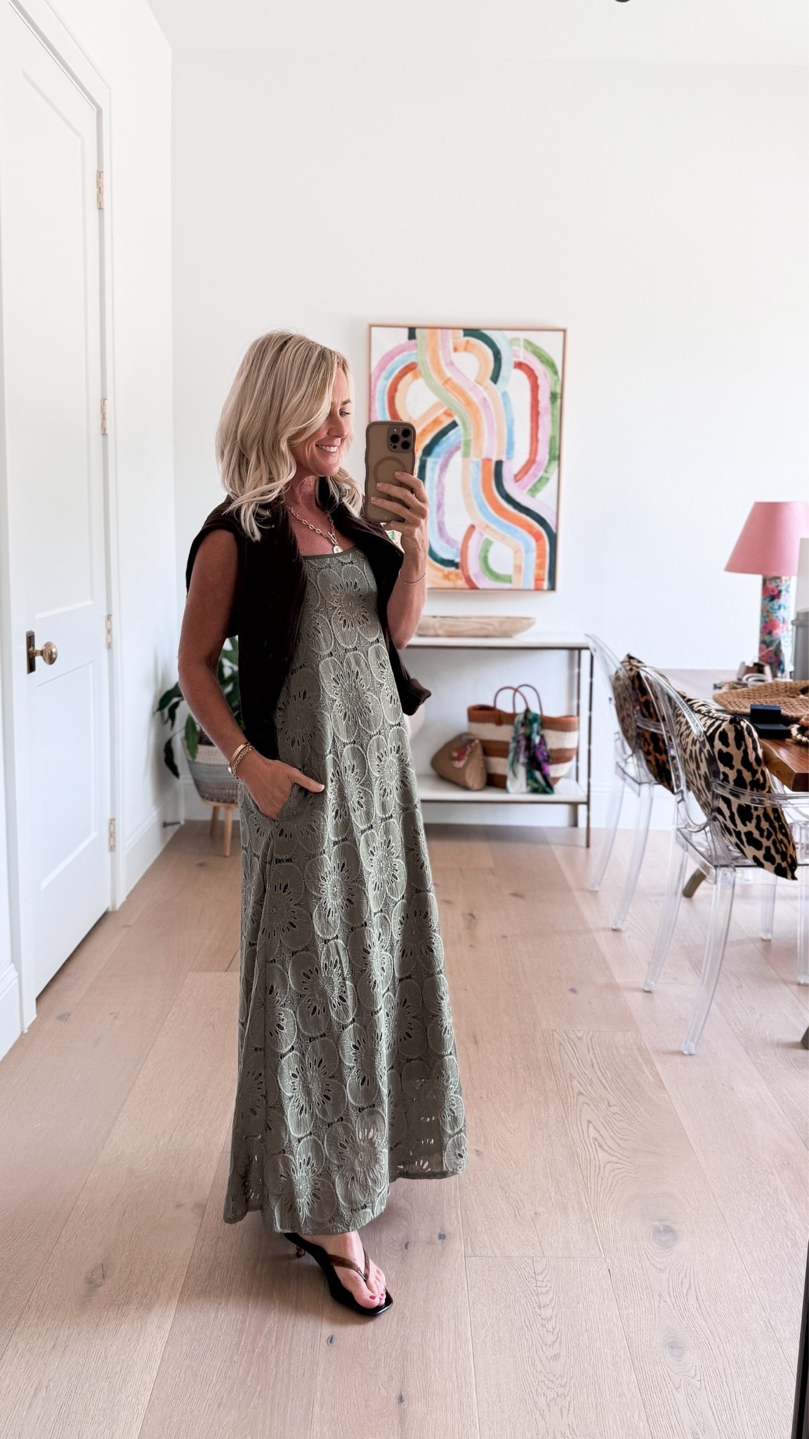 This dress is giving fall vibes and I’m here for it!
Dress: small

#LTKSeasonal #LTKOver40 #LTKootd