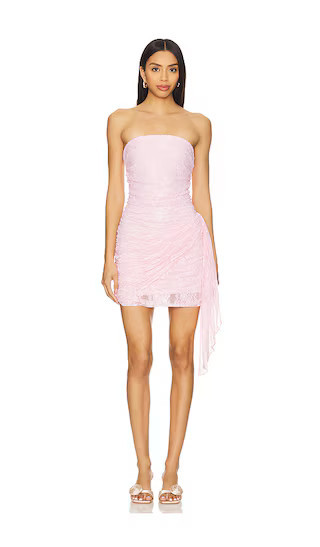 Amanda Uprichard x REVOLVE Anja Mini Dress in Pink. - size S | Revolve Clothing (Global)