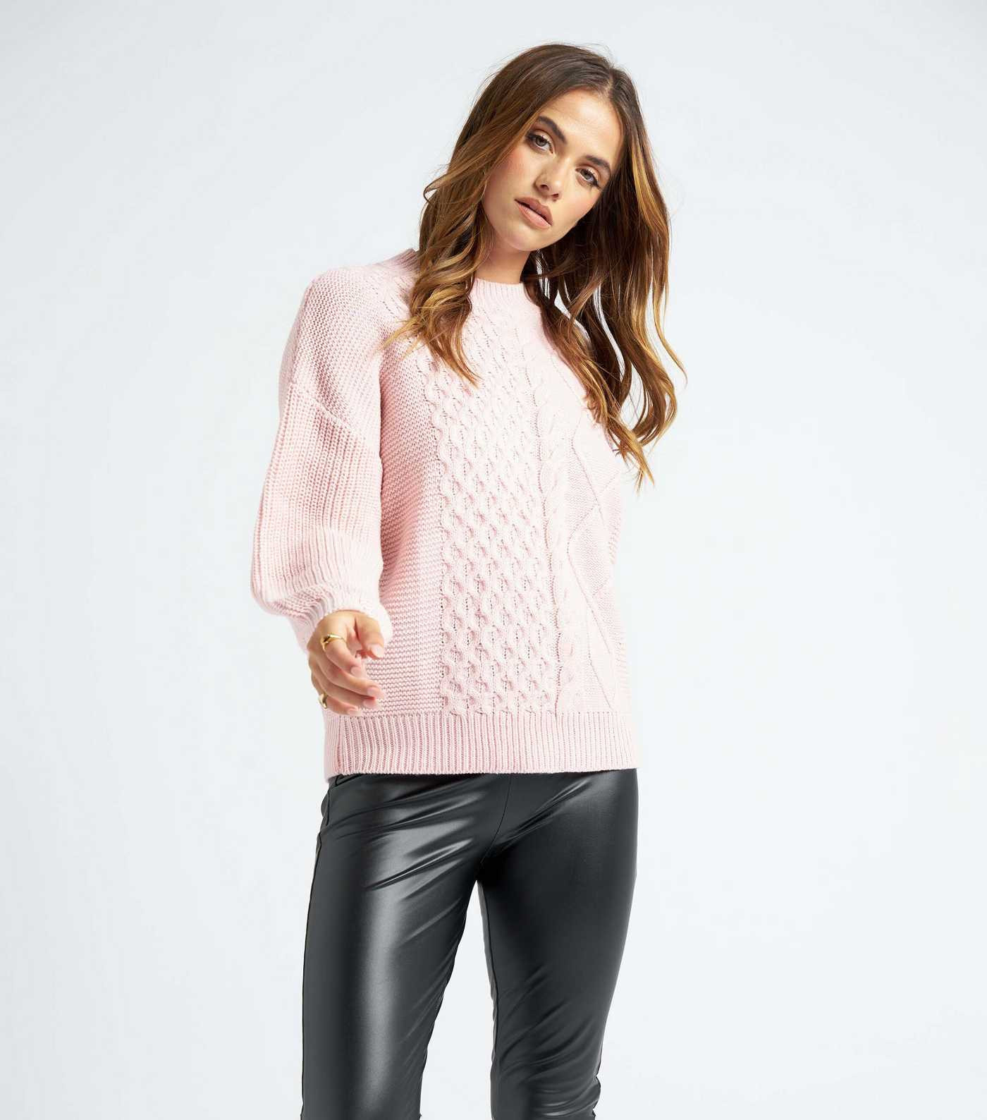 Urban Bliss Pink Cable Knit Jumper
						
						Add to Saved Items
						Remove from Saved Items | New Look (UK)