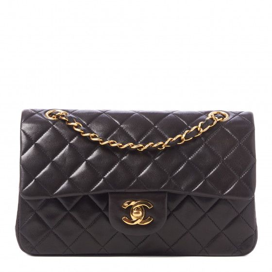 CHANEL

Lambskin Quilted Small Double Flap Black | Fashionphile
