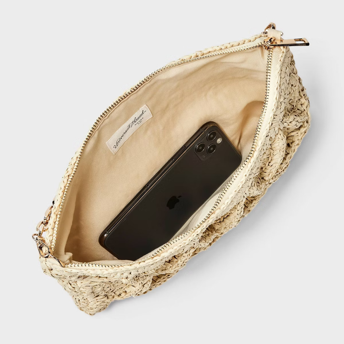 Straw Starfish Clutch - Universal Thread™ Beige | Target