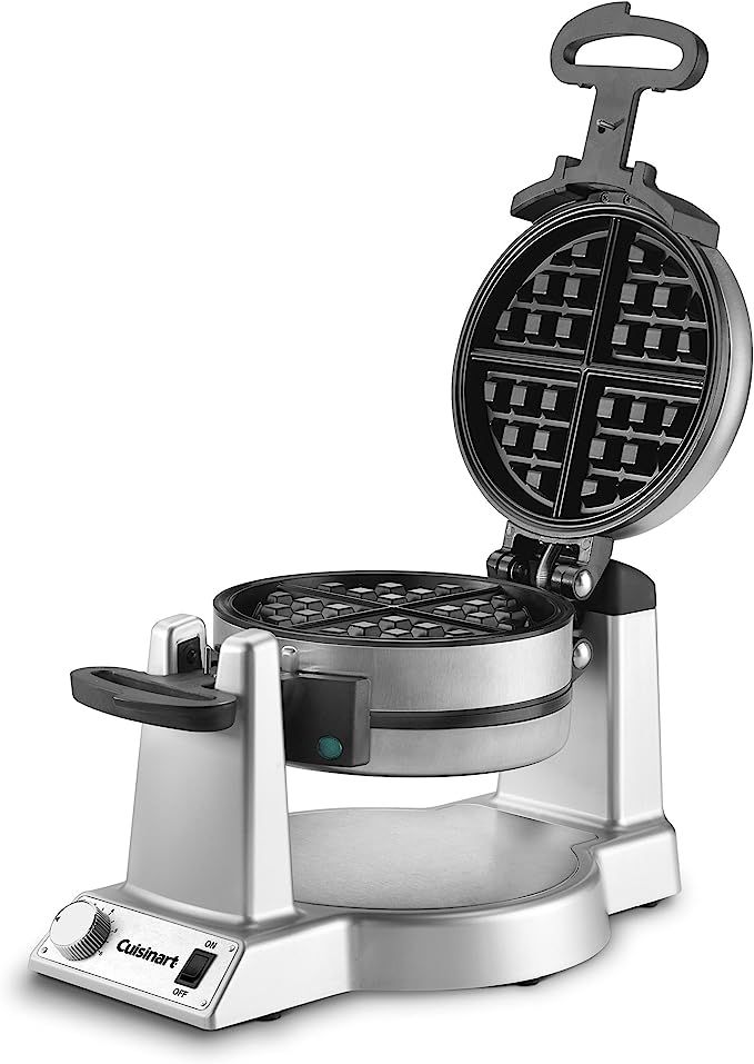 Cuisinart WAF-F20P1 Waffle Iron, 15.5"(L) x 9.75"(W) x 9.3"(H), Stainless Steel | Amazon (US)