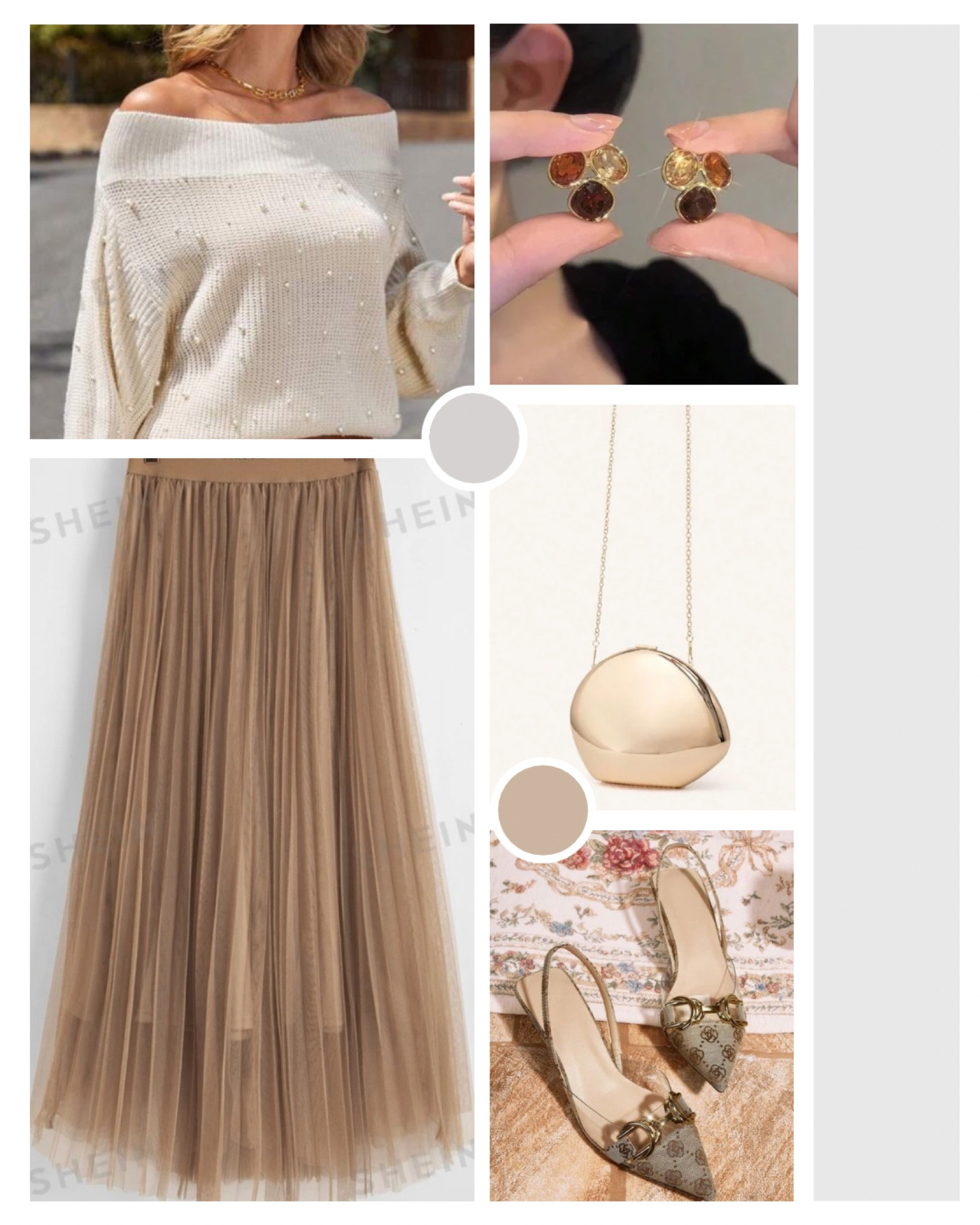 Quem disse que não dá para combinar saia com suéter? Combinação que une elegância e conforto com essa saia plissada apaixonante na cor bege e um suéter off-white com detalhes em pérola. Perfeito para dias mais frescos. 

#LookElegante #SaiaPlissada #SuéterOffWhite #DetalhesEmPérola #ModaFeminina #EstiloAconchegante #TendênciasDeModa #FashionInspo #EstiloChic #OutfitIdeas #shein #sheinbrasil

#LTKbrasil #LTKstyletip