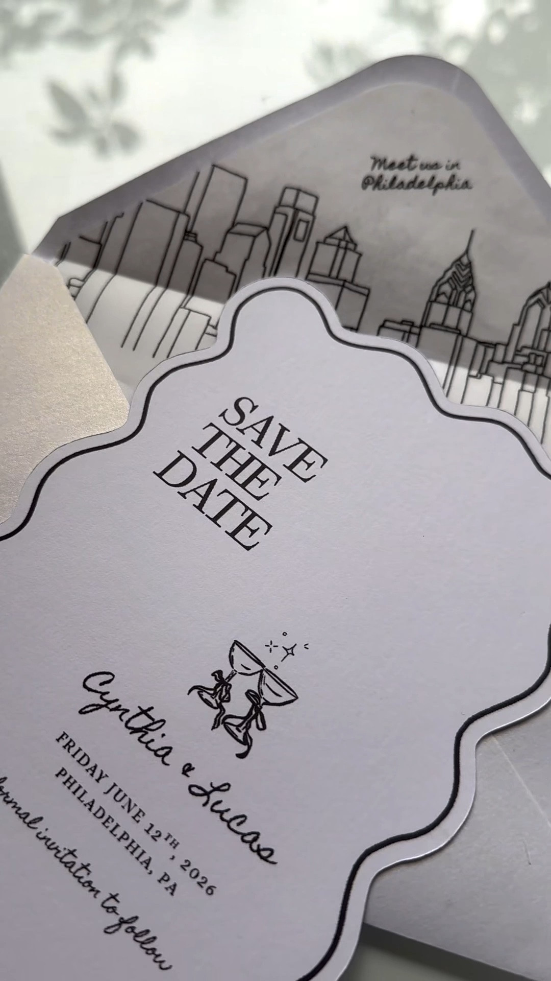 Wavy Save The Dates ✨

#LTKWedding