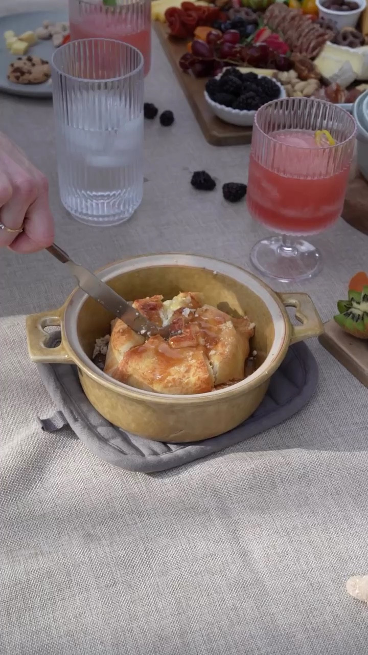 Brie served in our rustic stoneware bakers

#BakedBrie #EntertainingAtHome #FamilyTime #BackyardSoirée #CooperAtHome 

#LTKSeasonal #LTKhome #LTKparties