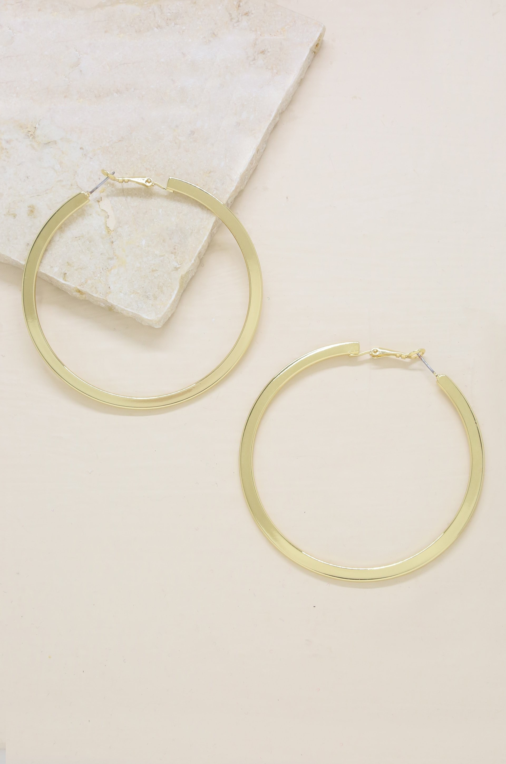 Calypso 18k Gold Plated Hoop Earrings | Ettika
