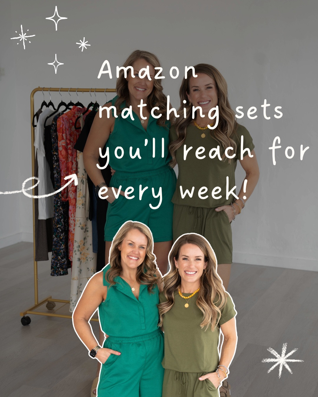 The Amazon matching sets we keep reaching for! 😍✨ from lounging at home to travel days and quick errands, these are so easy to throw on and still feel put together! Which one are you grabbing first??

#amazonfinds #amazonfashion #matchingsets #summeroutfits #ootd

#LTKmomlife #LTKootd #LTKgrwm
