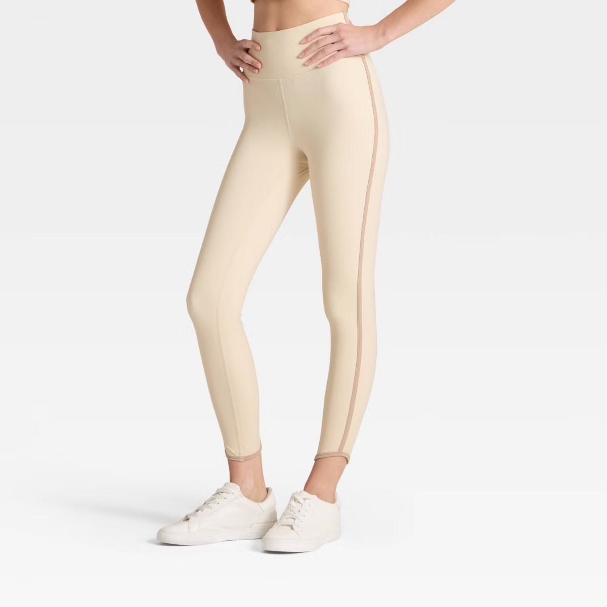 Women's High-Rise Contrast Piped 7/8 Leggings - JoyLab™ | Target