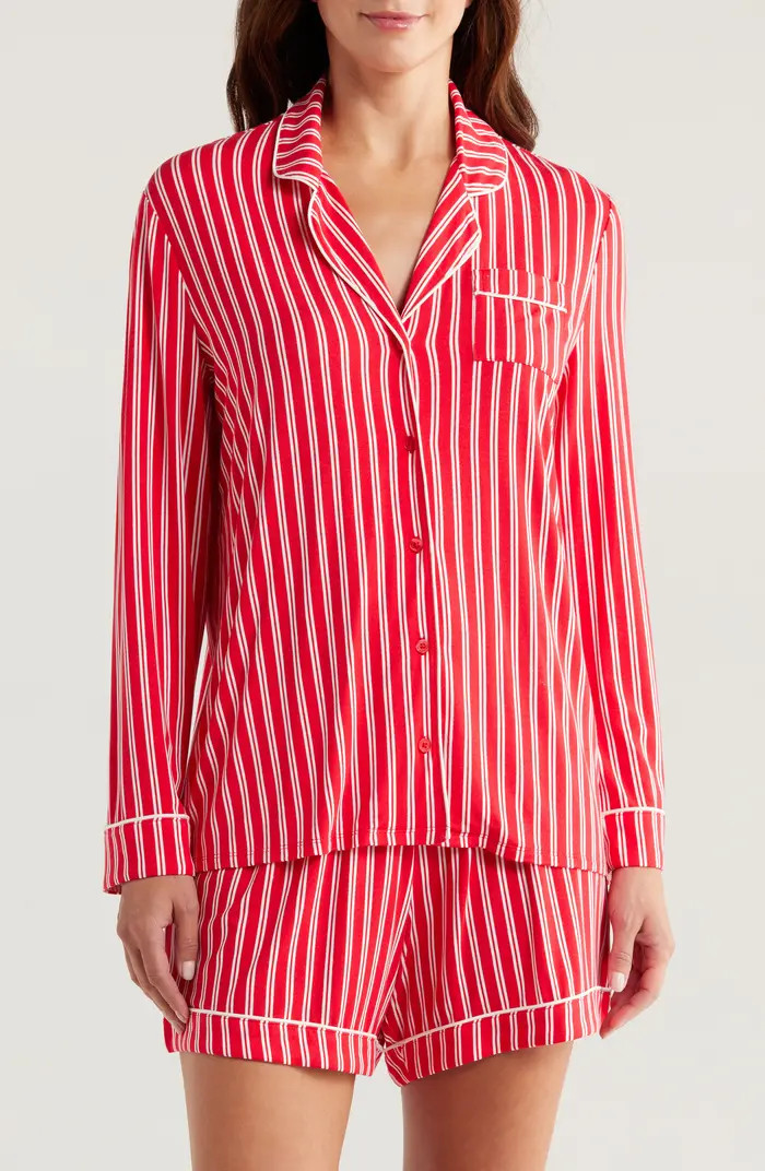 Nordstrom Moonlight Eco Long Sleeve Short Pajamas | Nordstrom | Nordstrom