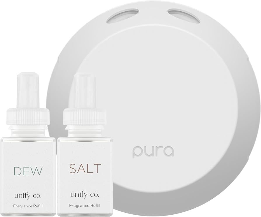 Pura Smart Home Fragrance Device Starter Set - Pura 4 - Scent Diffuser for Home - Includes Fragra... | Amazon (US)