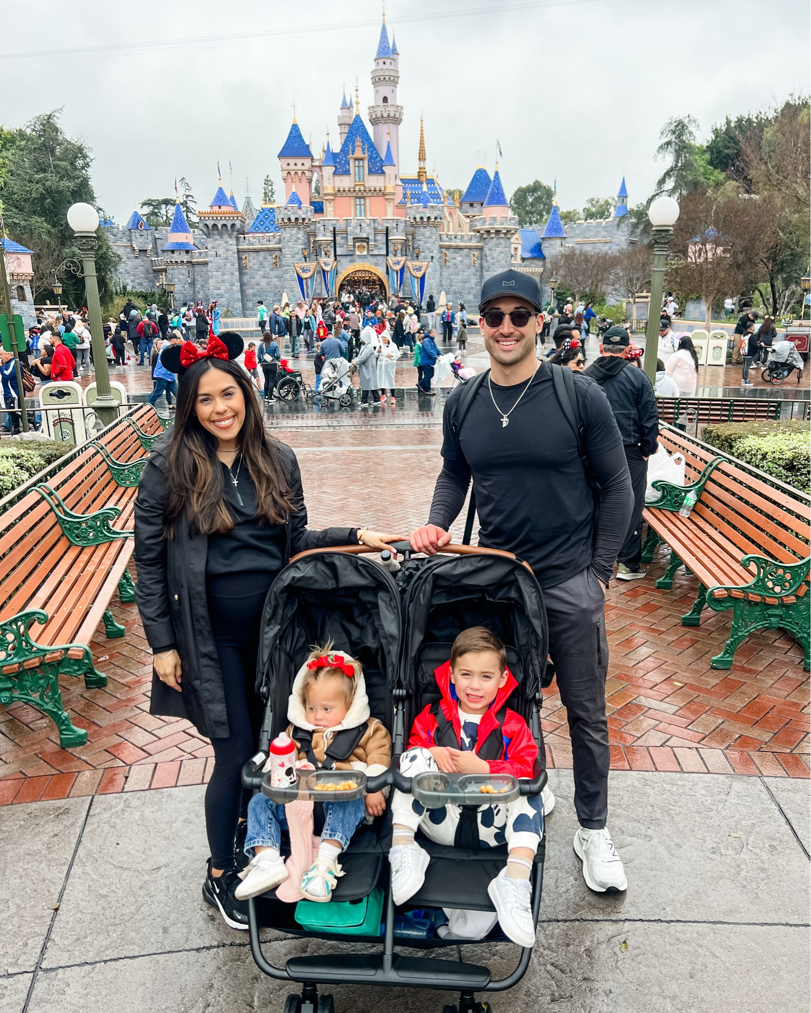 Favorite outfit for a pregnant mama heading to Disney in the rain! 

#LTKFindsUnder50 #LTKFamily #LTKBump