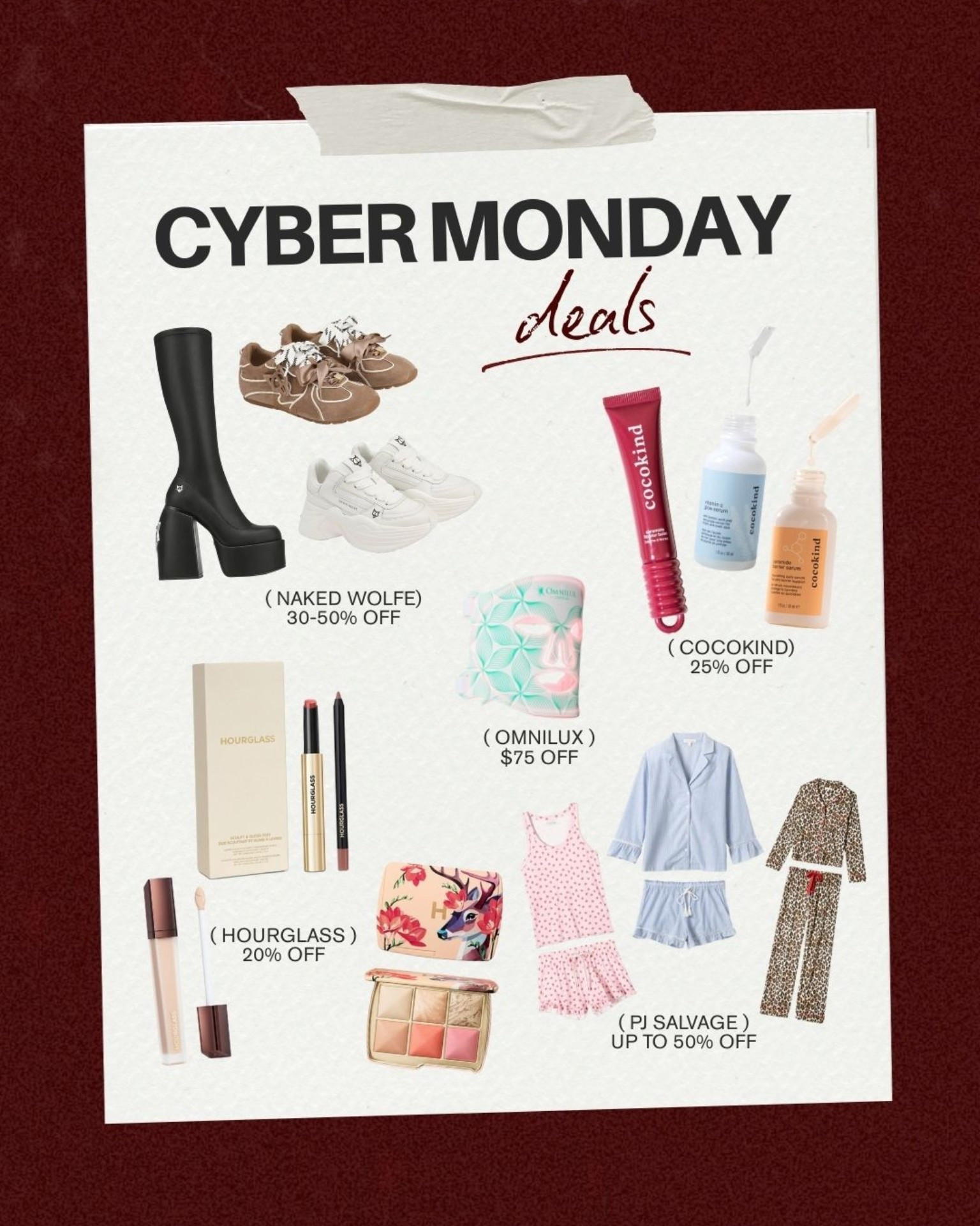 cyber monday deals on my favs — everything i use/wear on a regular basis

SKINCARE
MAKEUP
PAJAMAS
SHOES
COMFY STYLE

#LTKGiftGuide #LTKHoliday #LTKCyberWeek