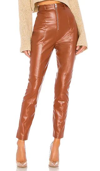 Georgie Pant in Chestnut Brown | Revolve Clothing (Global)