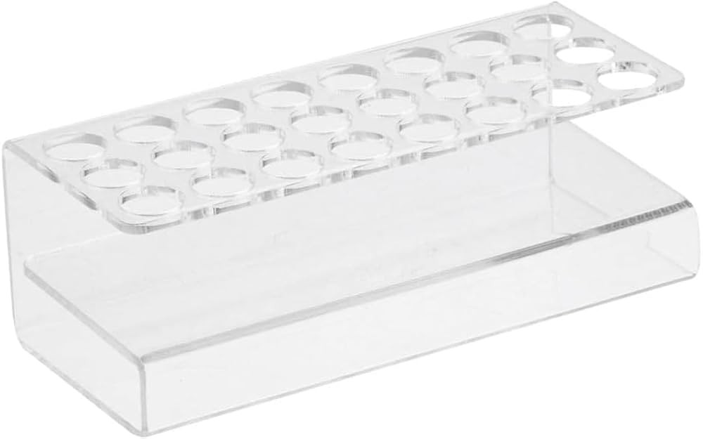 Perfeclan 24 Holes Pen Display Stand Pencil Holder Clear Acrylic Organizer | Amazon (UK)