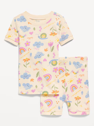 Printed Snug-Fit Pajama Set for Toddler & Baby | Old Navy (US)