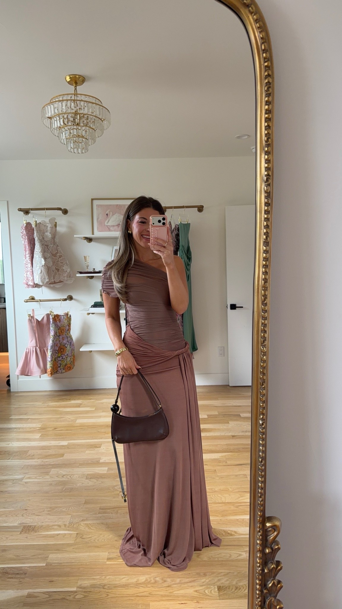 One-shoulder mauve maxi with ruched draping at the waist fall wedding guest dress for every girl 💍

I’m 5’4” & wearing my usual smalls/2

revolve: tulip

fall wedding guest dresses, wedding guest dresses, cocktail dresses, semi-formal dresses, black tie wedding guest dresses, destination wedding guest dresses, garden party dresses, wedding guest outfit ideas, fall dresses, autumn dress

#LTKWedding #LTKootd #LTKgrwm