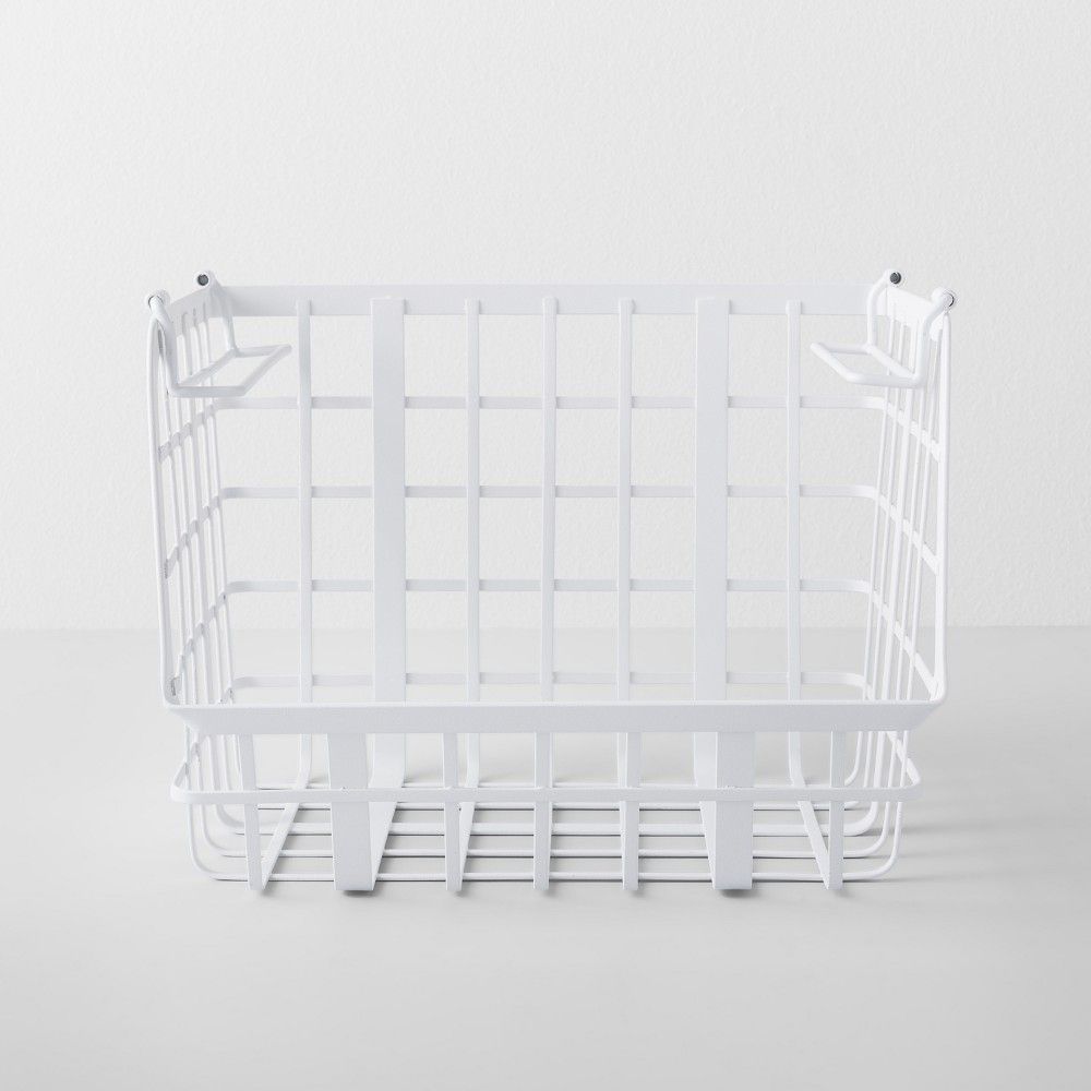 Open Front Stackable Basket - Made By Design™ | Target