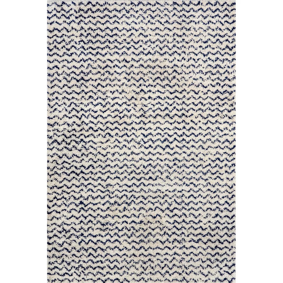 Nuloom Cuellar Chevron Shaggy Indoor Area Rug | Target