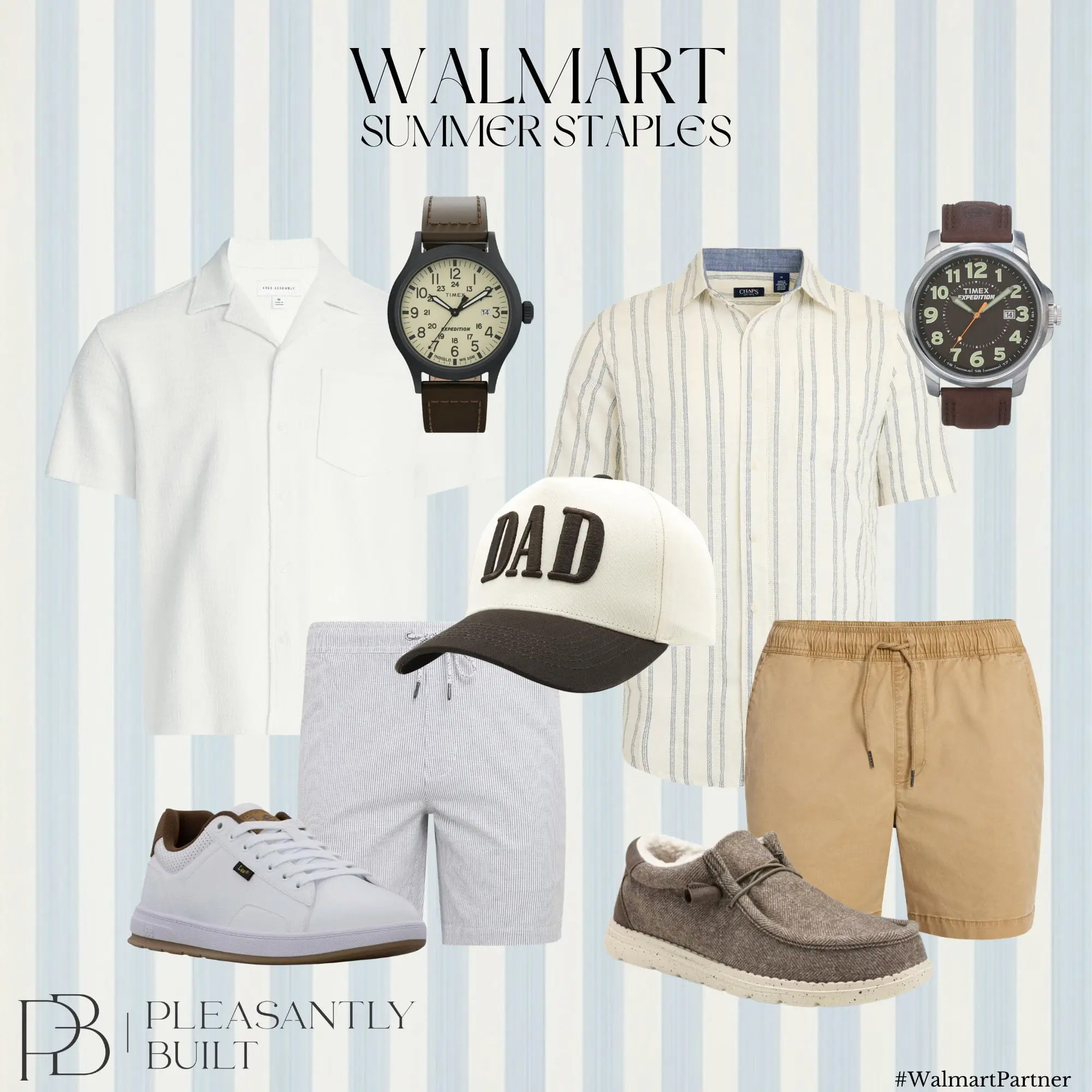 Relaxed, stylish, and easy to wear 👌 Loving these Walmart men’s fashion finds featuring laid-back camp shirts, comfy pull-on shorts, classic polo sweaters, sneakers, loafers, everyday watches, and cool dad hats perfect for effortless summer style ☀️🧢👟

#LTKmens #LTKstyle #LTKfinds #WalmartFashion #WalmartFinds #MensFashion #MensStyle #CasualStyle #SummerStyle #CampShirt #PoloStyle #PullOnShorts #SneakerStyle #LoaferStyle #DadHat #WatchStyle #Menswear #WeekendStyle #AffordableFashion #VacationStyle #EverydayStyle #WarmWeatherStyle #ClassicStyle #ModernMenswear #MensOutfits #FashionFinds #EasyStyle #SmartCasual #LTKunder50 #OnTrendStyle #pleasantlybuilt 

 #LTKActive #LTKTravel #LTKMens