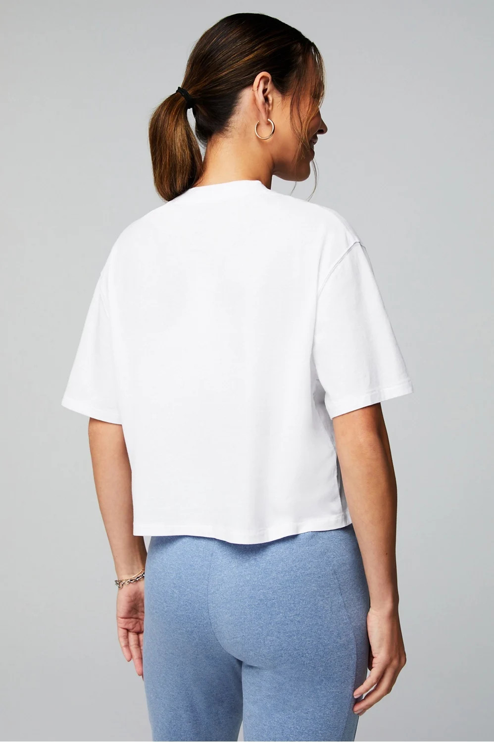 100% Cotton Boxy Tee | Fabletics