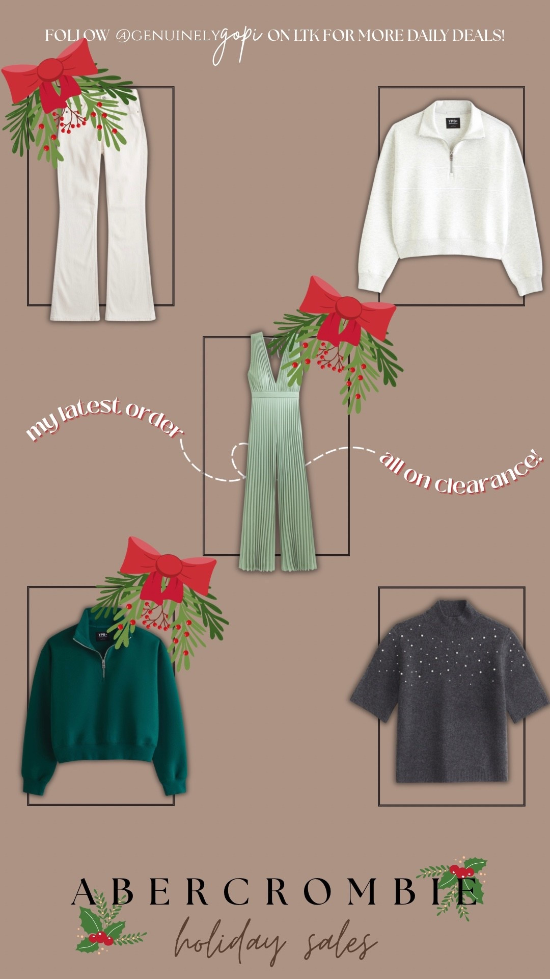 Abercrombie, Black Friday sales, holiday sales, women’s fashion, women’s winter fashion, women’s fall fashion 

#LTKSaleAlert #LTKCyberWeek #LTKMidsize