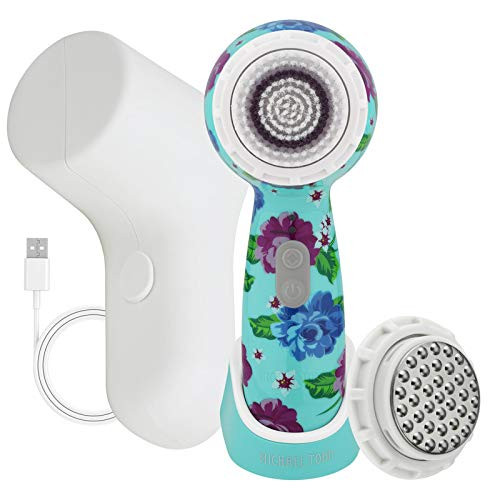 Michael Todd Beauty Soniclear Allure 2024 Best of Beauty Winner Facial Cleansing + Exfoliation Brush System with 3 speeds, Serum Infusion Head + Travel Case | Amazon (US)