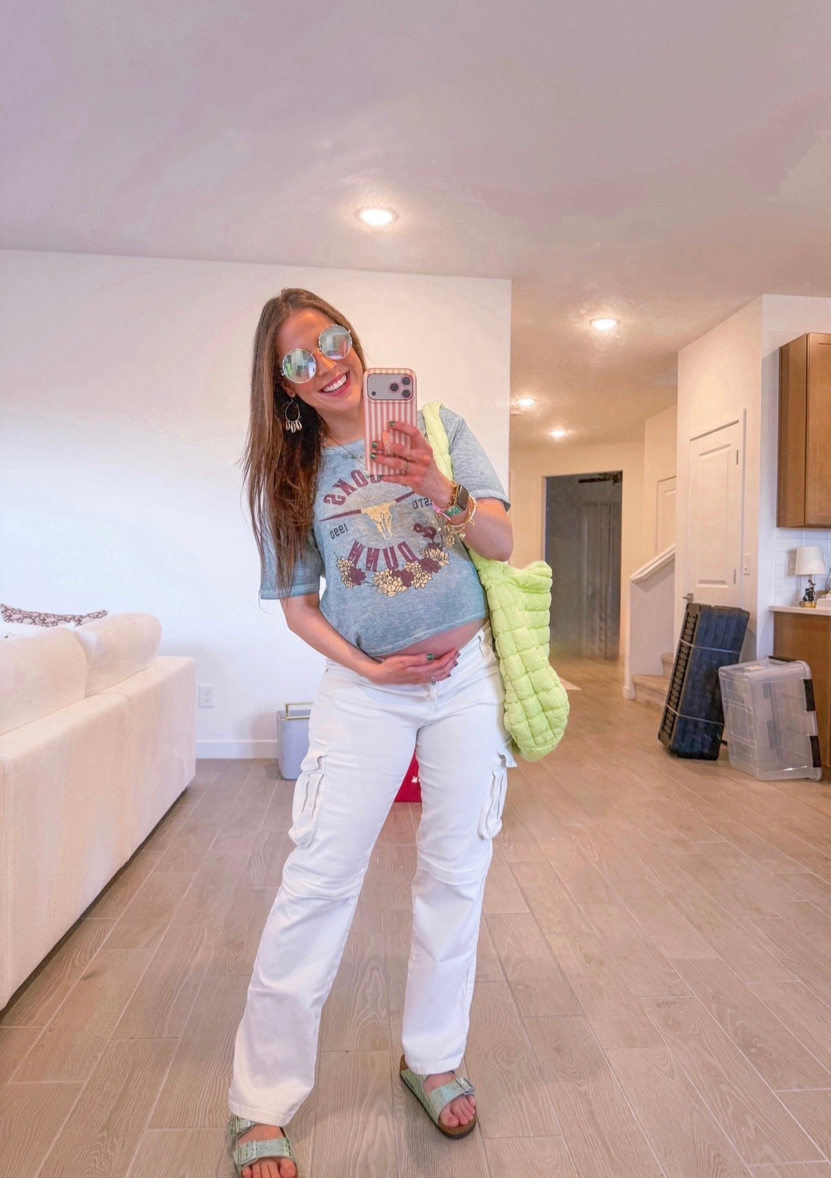 Comfy outfit for pregnant ladies || Bumpin’ through the desert 🌵
Soaking in every moment of this journey 🤍

#LTKdayinmylife #LTKootd #LTKBump