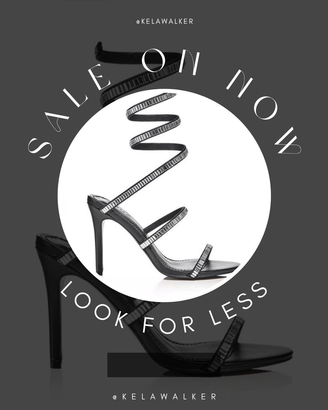 These look like $$$… they weren’t.
Went to the René Caovilla sale fully expecting a moment… and it gave very much nothing. BUT—found these spiral wrap heels that hit the exact same note. Sculptural, sexy, and way more wearable than they look. I grabbed the gold and I’m not even hesitating on going back for the silver. Under $80 and they look like they belong in a glass case, not my closet.

Style tip: Let the shoe do the talking. Keep the leg clean. Mini, slit skirt, or tailored shorts so the spiral actually spirals.

#LTKSaleAlert #LTKootd #LTKWedding