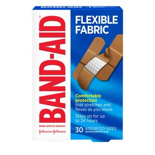 Band-Aid Brand Flexible Fabric Adhesive Bandages, Assorted Sizes, 30 CT | CVS Health