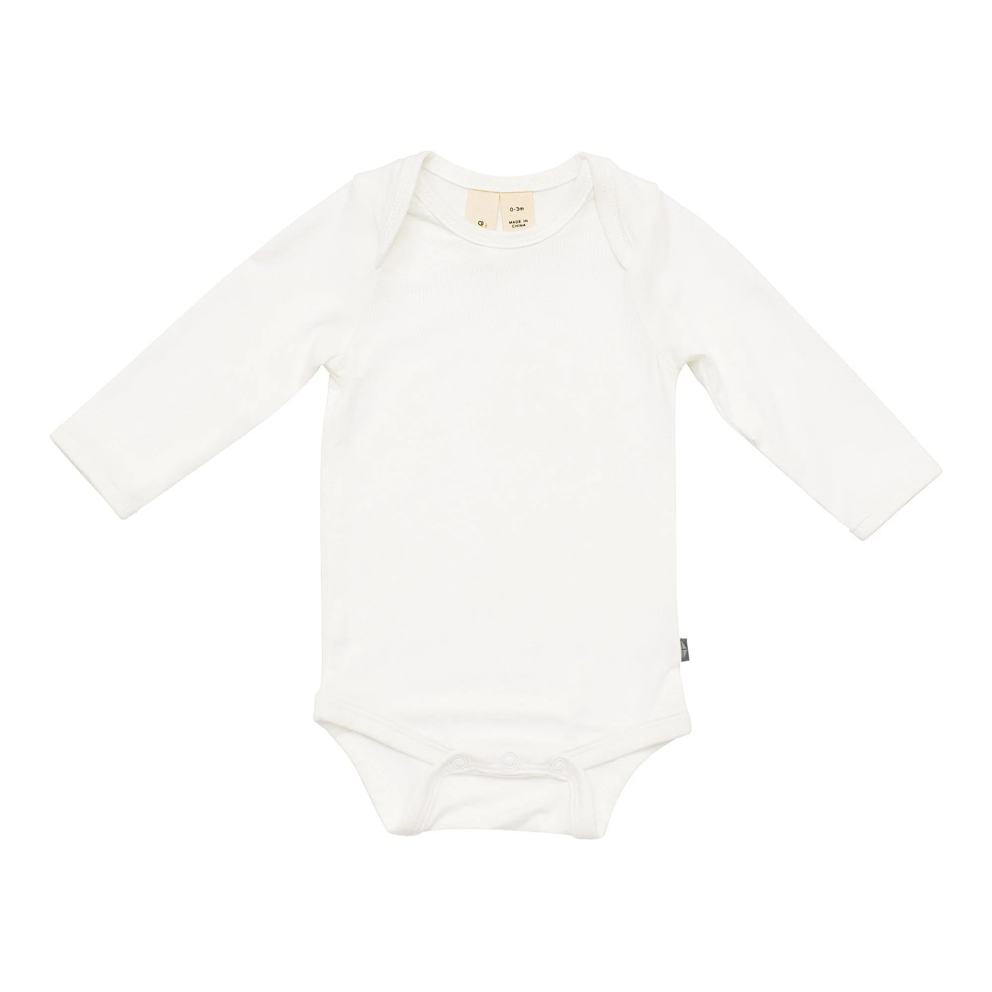 Long Sleeve Bodysuit in Cloud | Kyte BABY