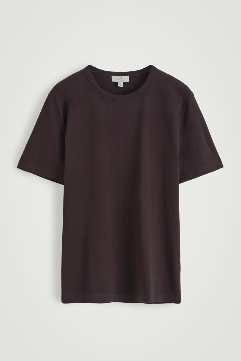 Brushed-Cotton Shirt in Brown | COS (US)