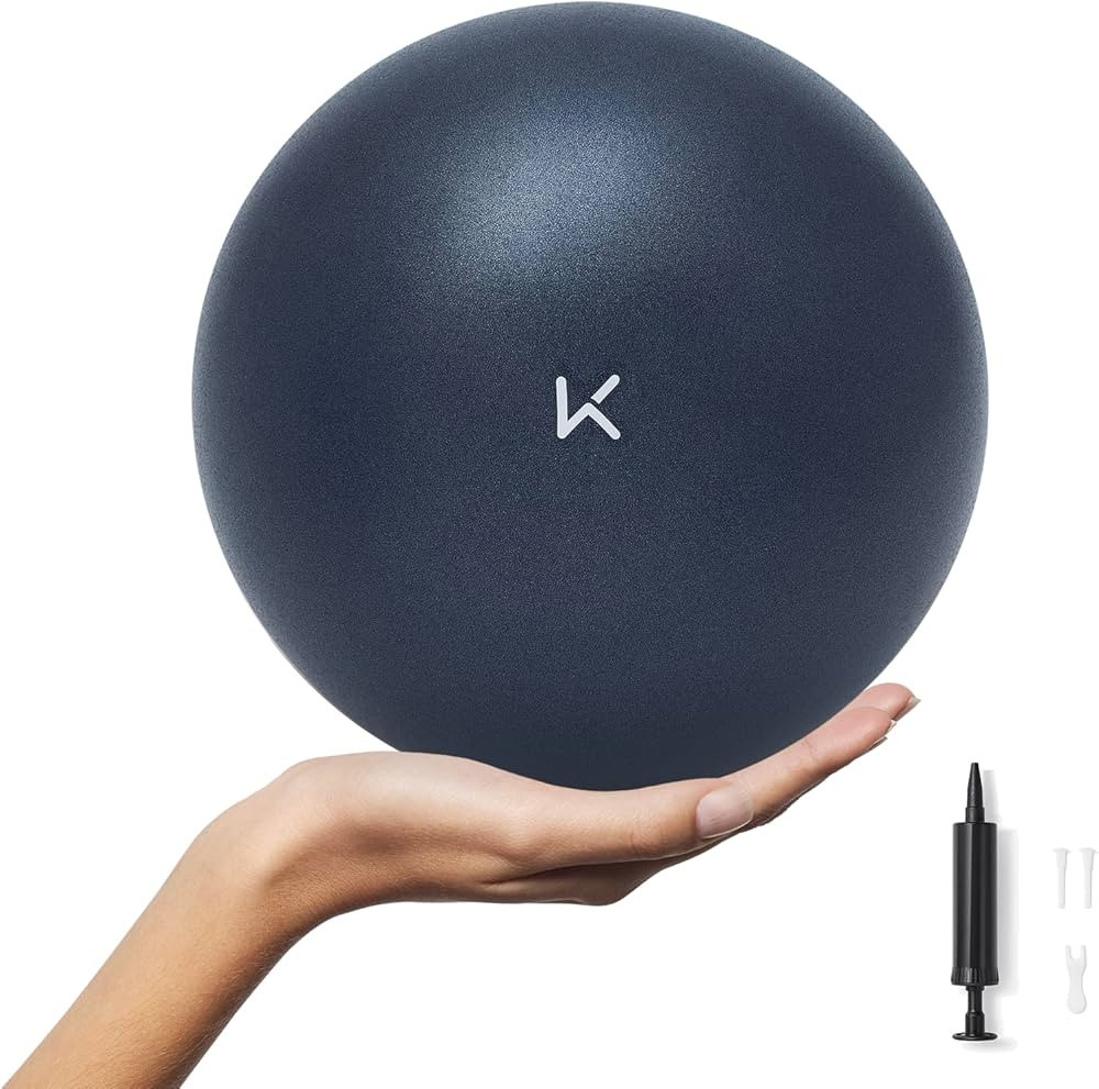 KEEP Pilates Ball Small Exercise Ball Anti-Burst - Thickened Yoga Ball Pilates Ball with Pump for... | Amazon (US)