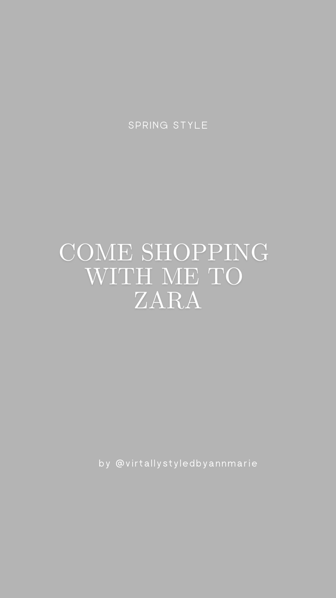 Come shopping with my to Zara & see what caught my eye 