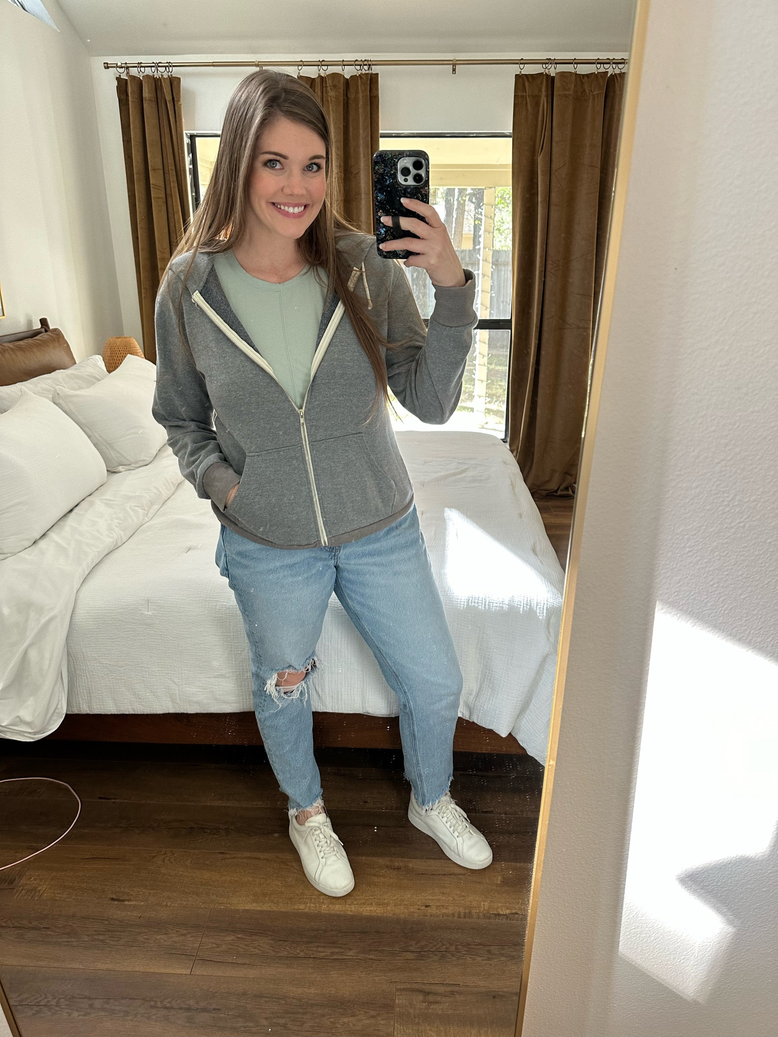Comfy fall outfit! Old hoodie and jeans, so I linked similar.
...........
Scuba hoodie, lululemon new arrivals, fall look, fall outfit, gray hoodie, scuba dupe, scuba zip up, old navy finds, workout tank, distressed jeans, straight leg jeans, white sneakers, sneakers outfit, winter look, winter outfit, hoodie outfit, midsize outfit, size large outfit, size 14 outfit, casual fall outfit, casual outfit 

#LTKmidsize #LTKfindsunder50 #LTKstyletip