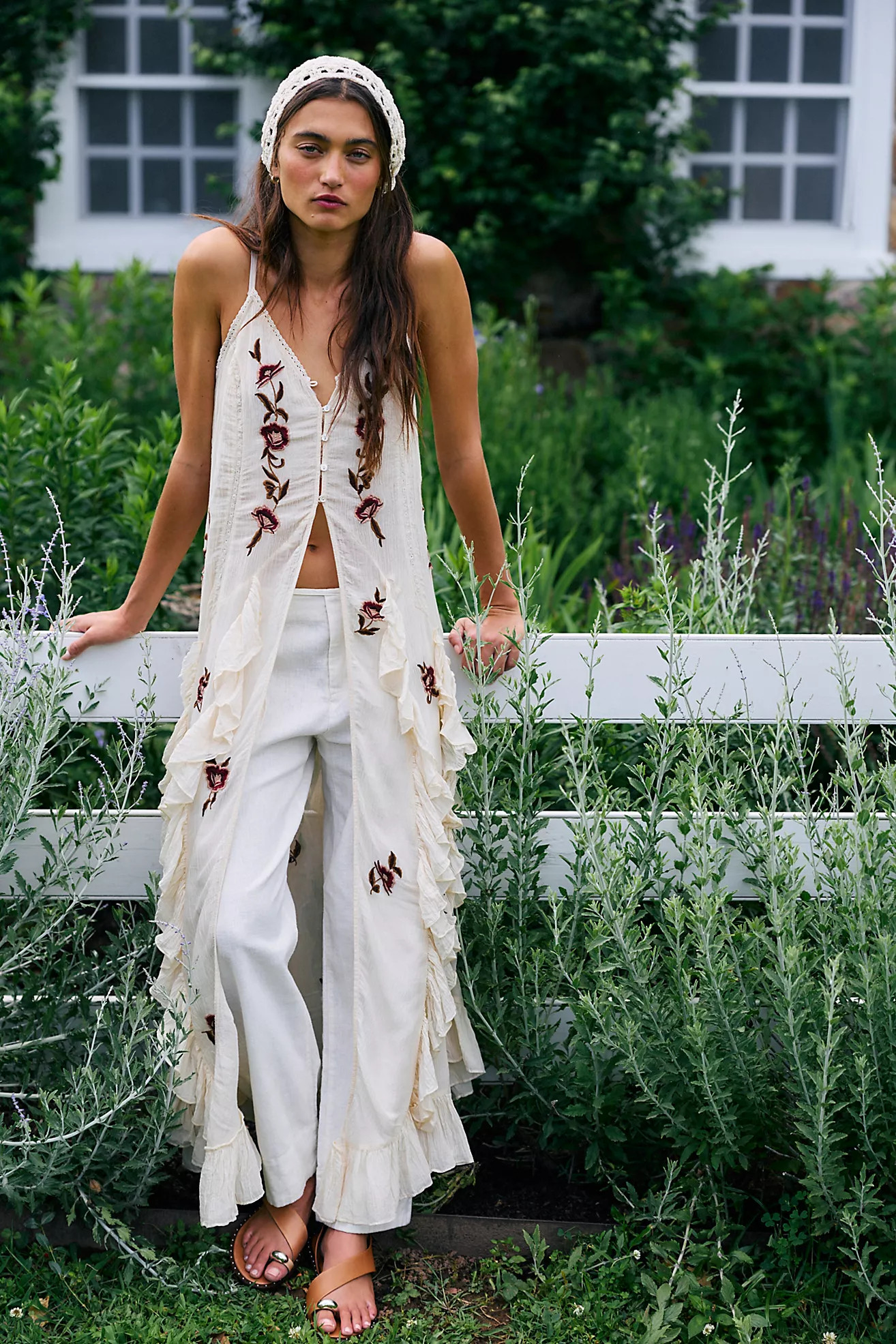 Rosa Embroidered Maxi Top | Free People (Global - UK&FR Excluded)
