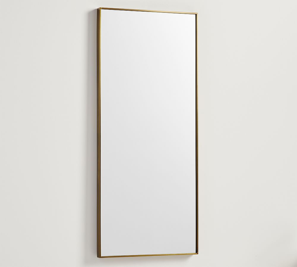 Linden Slim Mirror | Pottery Barn (US)