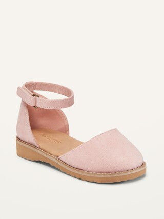 Faux-Suede Platform Sandals for Toddler Girls | Old Navy (US)